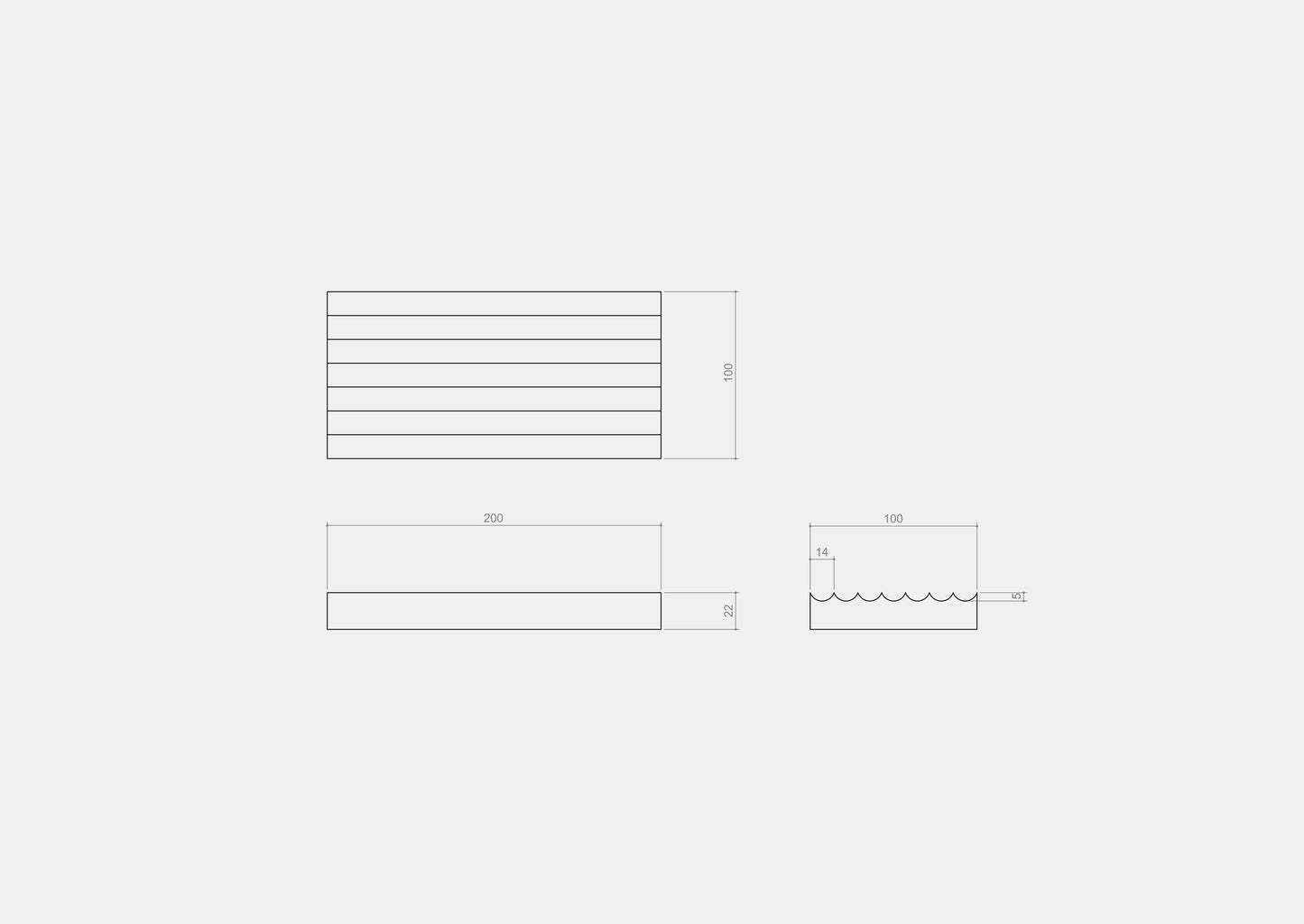 Mass Properties / Fluted